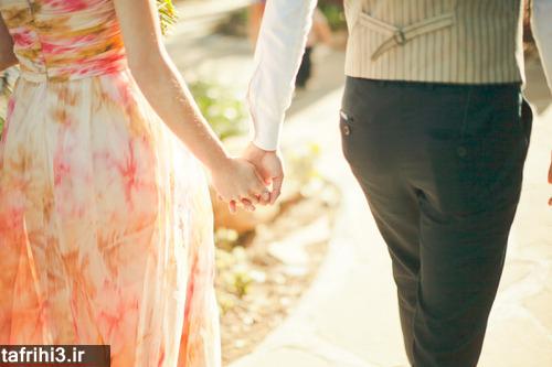 عکس عاشقانه دختر و پسر دست در دست 2015