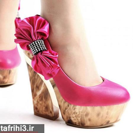 کفش پاشنه بلند مجلسی دخترانه 93